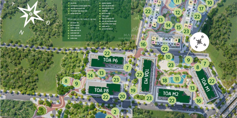 Các Tiện Ích Dự Án The Parkland