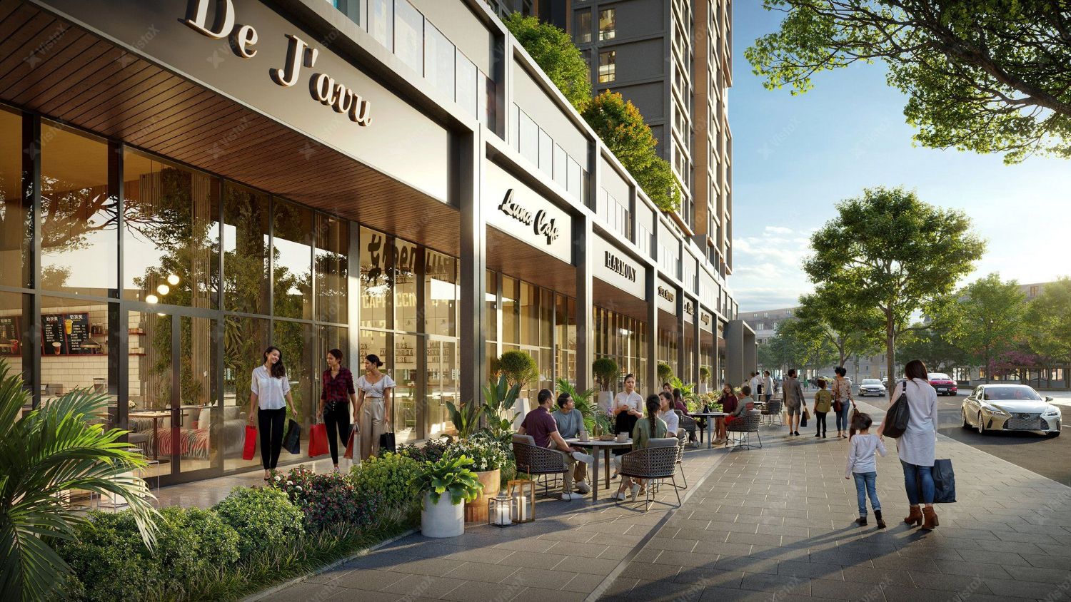 Shop House Chân Đế The Park Land Ocean City